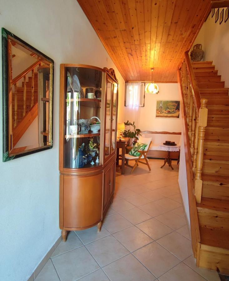 Retro Wooden House Gaios Villa Exterior foto
